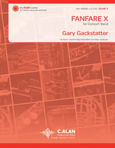 Fanfare X Concert Band sheet music cover